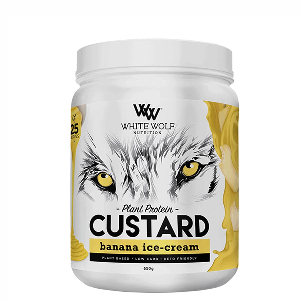 White Wolf Plant Protein Custard