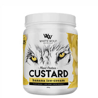 White Wolf Plant Protein Custard