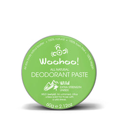 Woohoo Body Natural Deodorant Tin Wild - Extra Strength