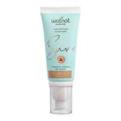Wotnot Natural Face Sunscreen 40 SPF BB Cream -Tan