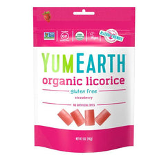 YumEarth Organic Licorice - Strawberry