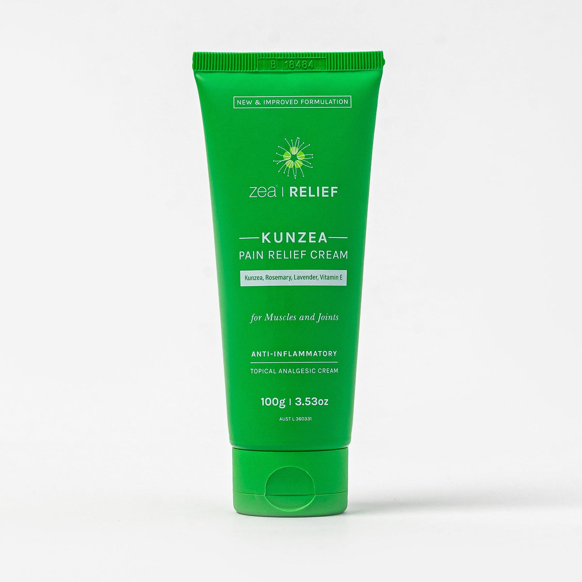 Zea Relief Kunzea Pain Relief Cream Tube