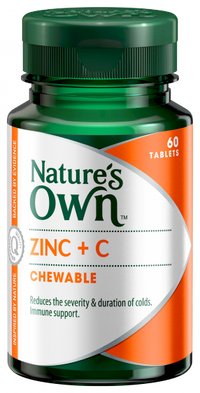 Natures Own Zinc & C Chewable